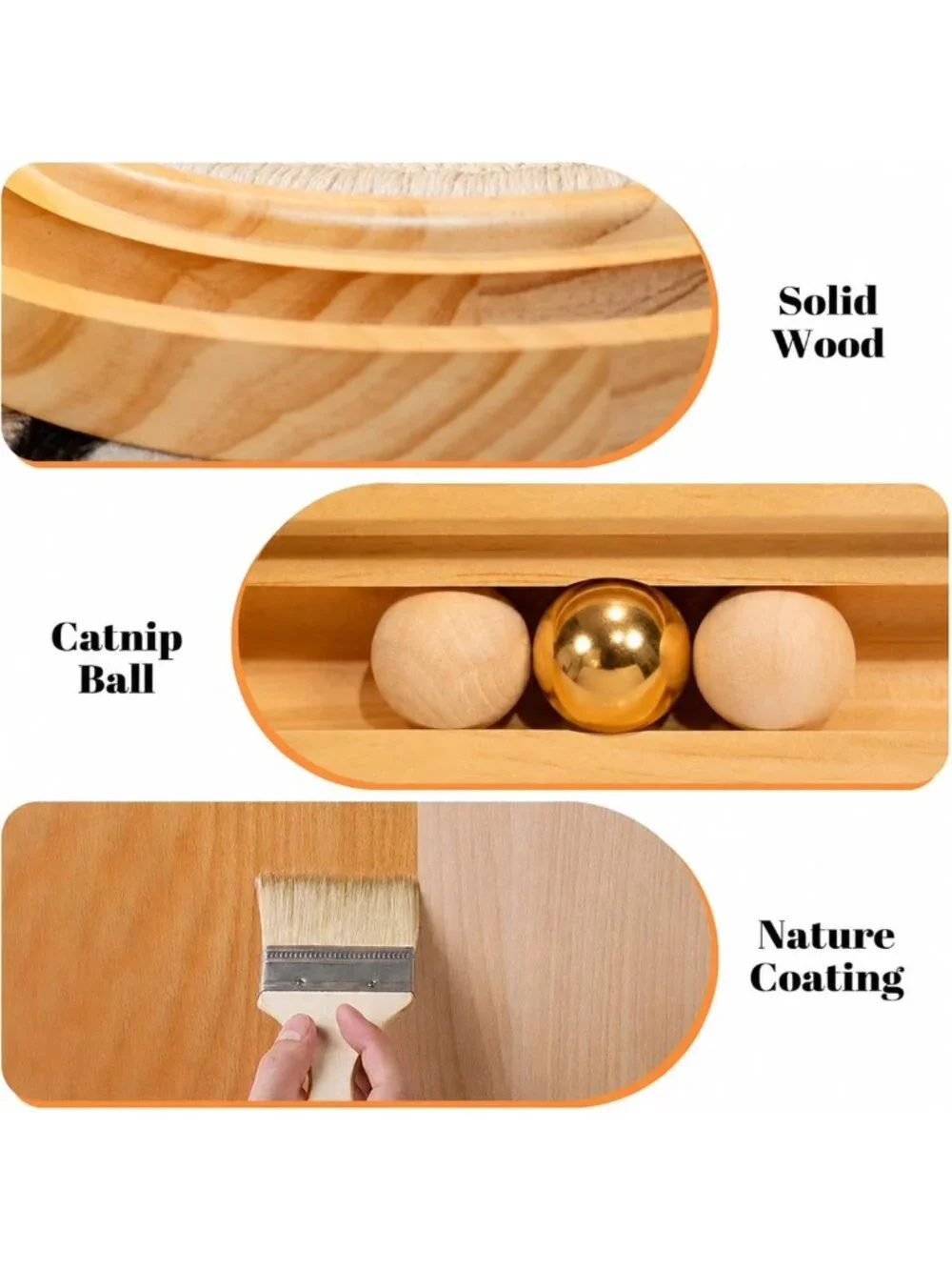 Interactive Sisal Cat Scratcher Pad & Puzzle Toy | Mental Stimulation & Exercise